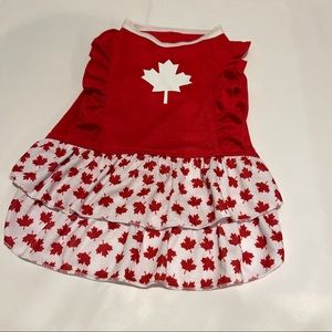Canada 🇨🇦 patriotic dress for medium dogs - New